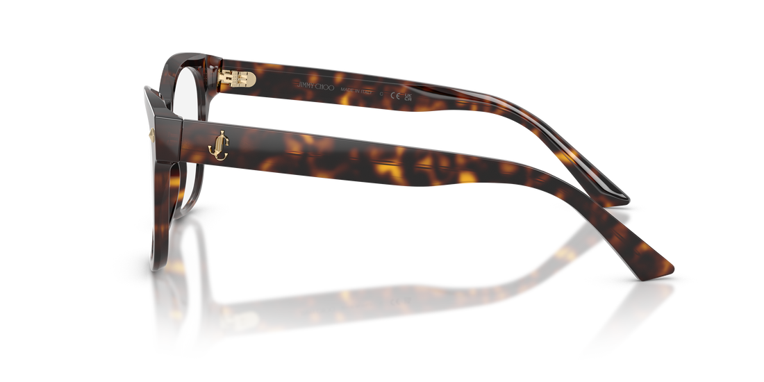 Occhiali da vista jimmy choo jc3056 5002 havana square femenino taglia 54mm - Vista dettagliata