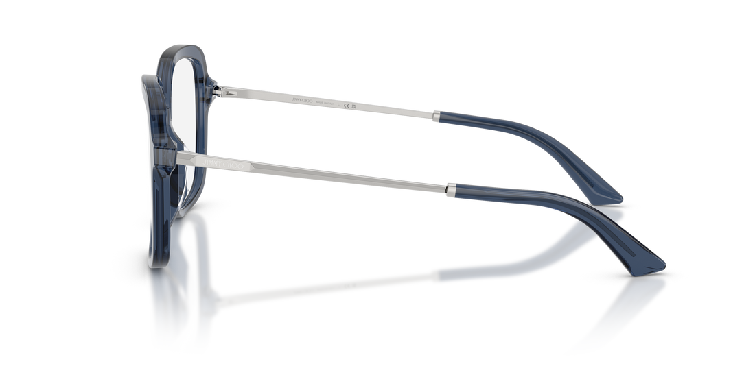 Occhiali da vista jimmy choo jc3061u 5035 azul square femenino taglia 55mm - Vista dettagliata