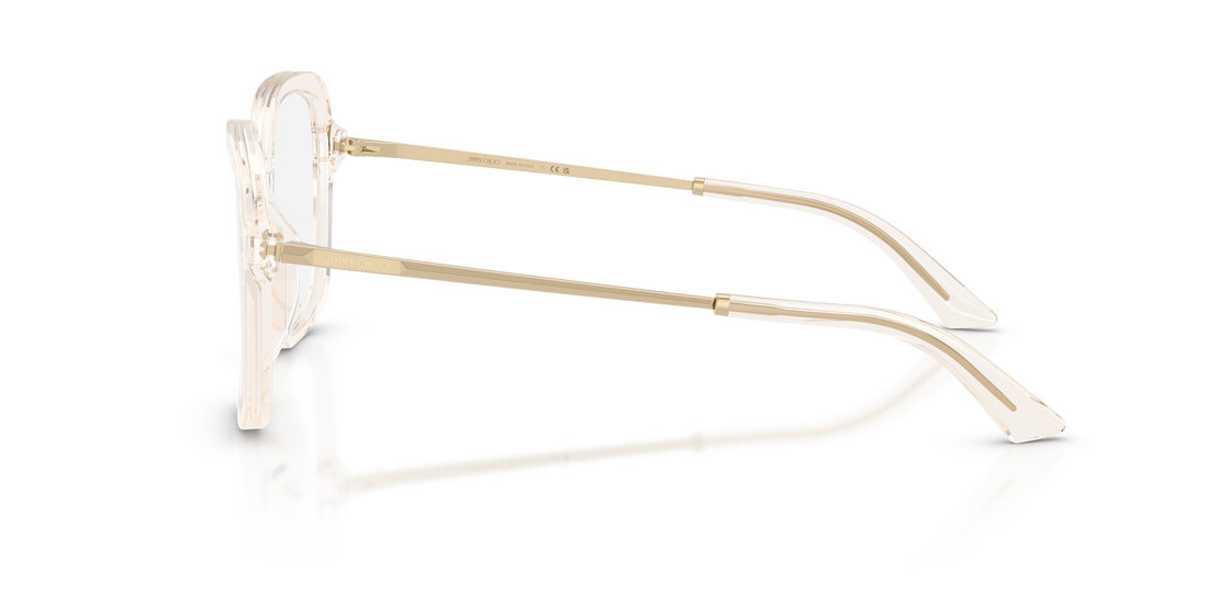 Occhiali da vista jimmy choo jc3061u 5107 marron square femenino taglia 53mm - Vista dettagliata