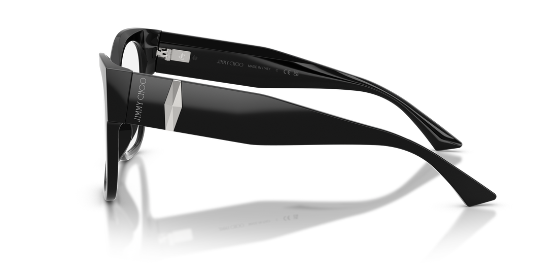 Occhiali da vista jimmy choo jc3062u 5000 negro square femenino taglia 55mm - Vista dettagliata
