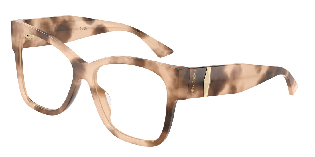 Occhiali da vista jimmy choo jc3062u 5097 havana square femenino taglia 55mm - Vista principale