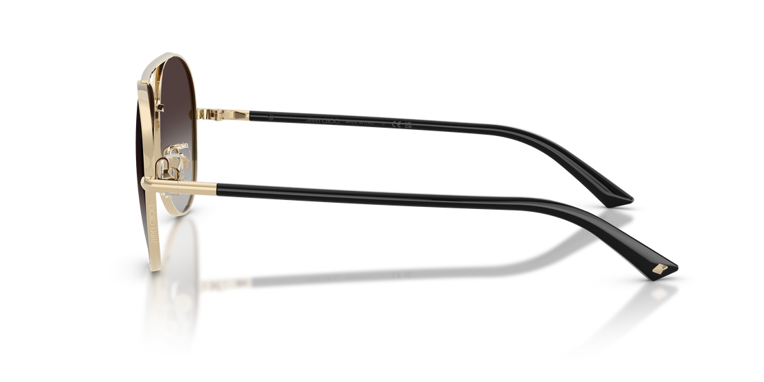 Sunglasses jimmy choo jc4026 30068g dorado pilot femenino size 58mm - Detailed view