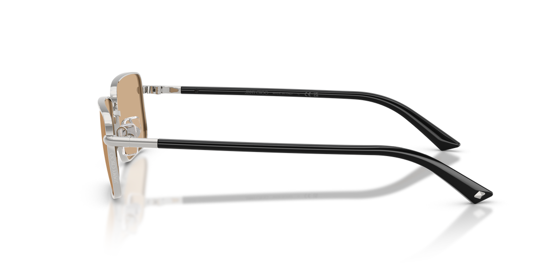 Sunglasses jimmy choo jc4027 3002/8 plateado rectangular femenino size 55mm - Detailed view