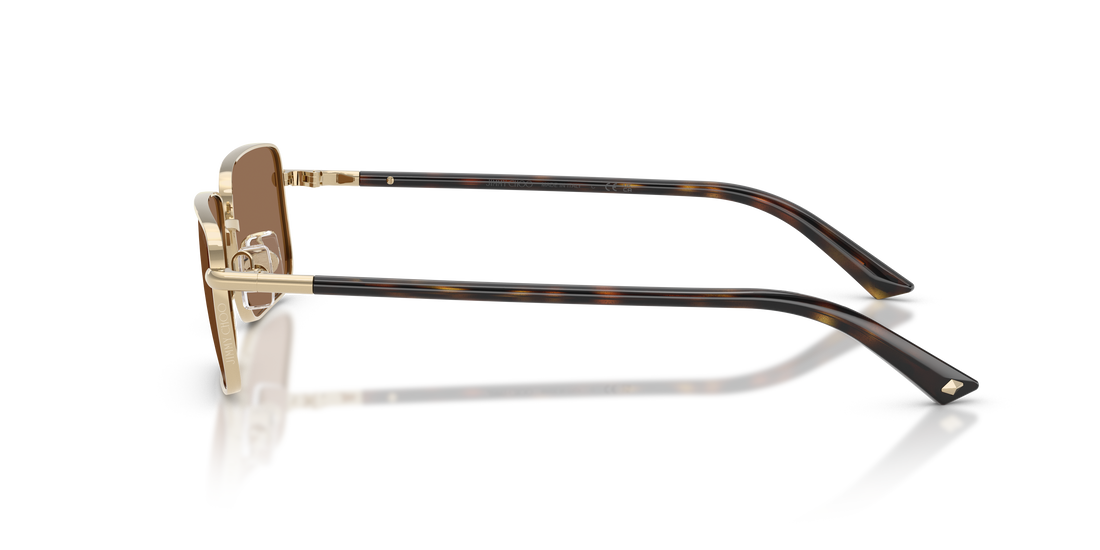 Sunglasses jimmy choo jc4027 300673 dorado rectangular femenino size 55mm - Detailed view