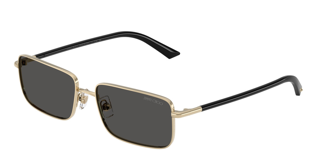 Sunglasses jimmy choo jc4027 300687 dorado rectangular femenino size 55mm - Main view