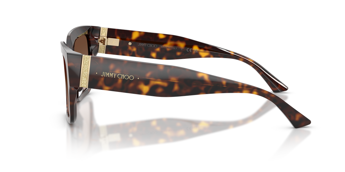 Sunglasses jimmy choo jc5058ju 500213 havana rectangular femenino size 55mm - Detailed view