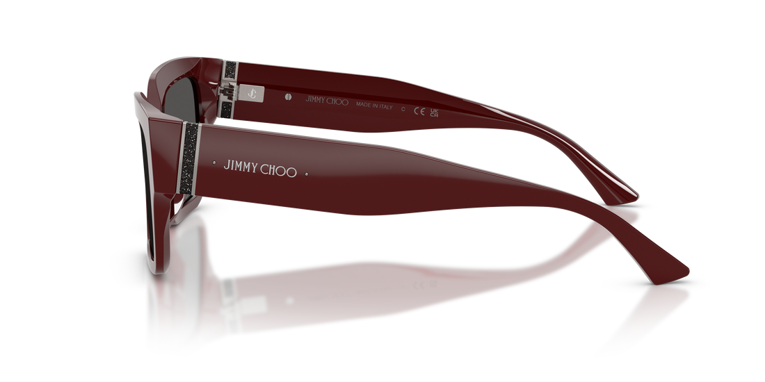 Gafas de sol jimmy choo jc5058ju 505787 rojo rectangular femenino talla 55mm - Vista de detalle