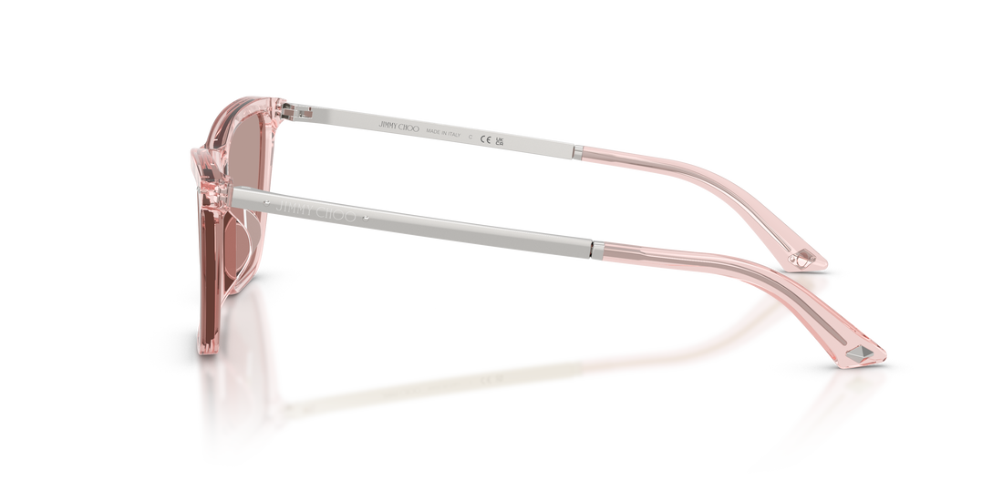 Sunglasses jimmy choo jc5059u 50347n rosa cat eye femenino size 56mm - Detailed view