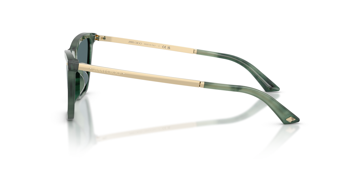 Sunglasses jimmy choo jc5059u 509987 verde cat eye femenino size 56mm - Detailed view