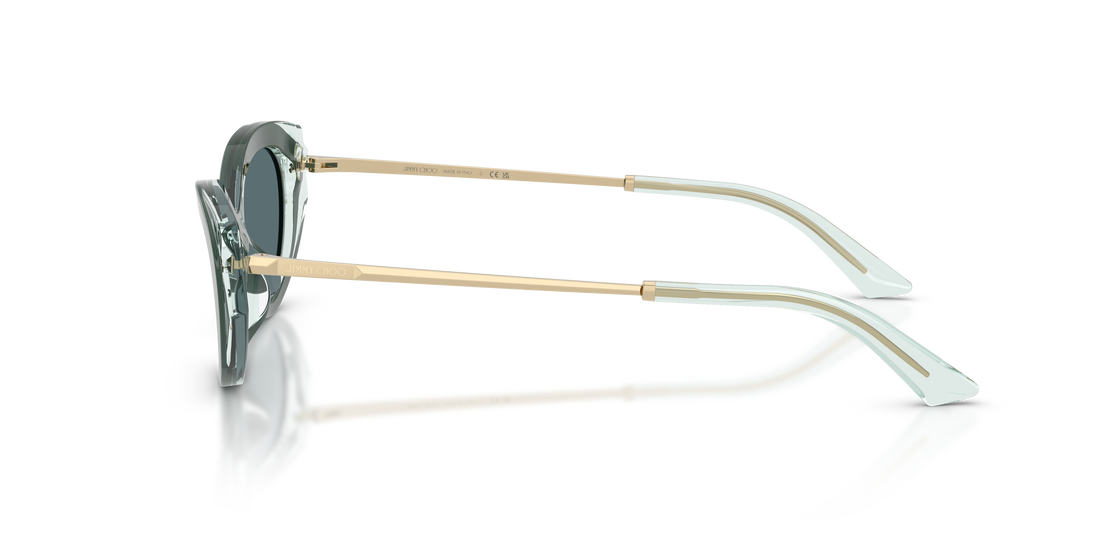 Sunglasses jimmy choo jc5065u 510487 verde cat eye femenino size 54mm - Detailed view