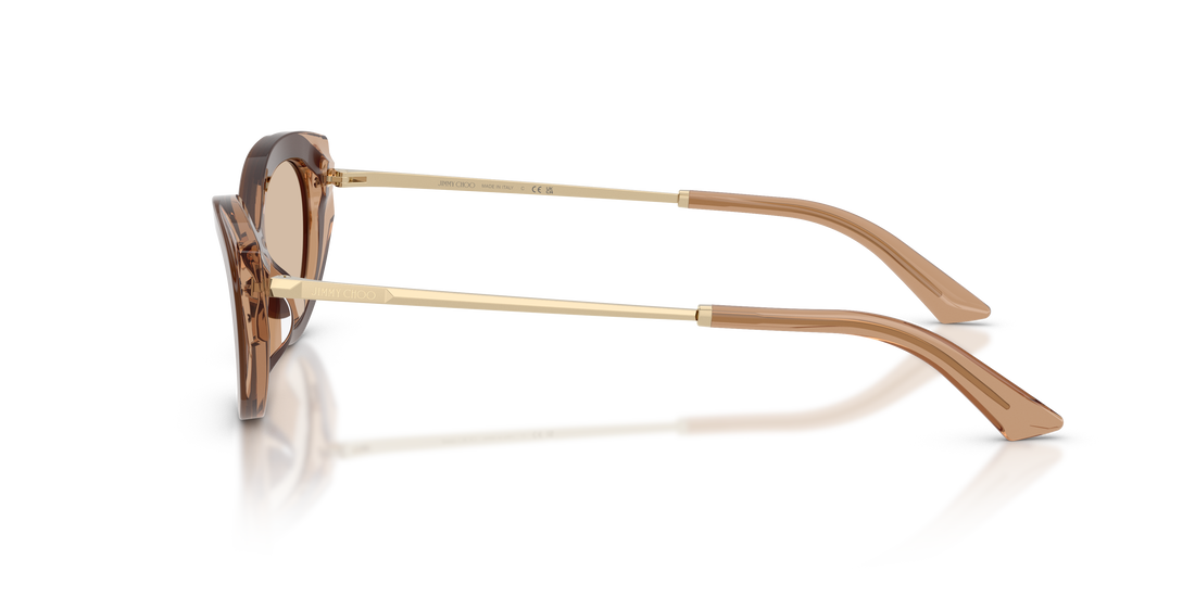 Sunglasses jimmy choo jc5065u 510593 marron cat eye femenino size 54mm - Detailed view