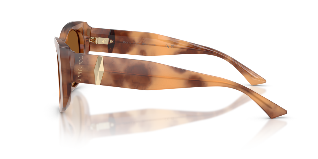 Sunglasses jimmy choo jc5066u 509673 marron butterfly femenino size 52mm - Detailed view