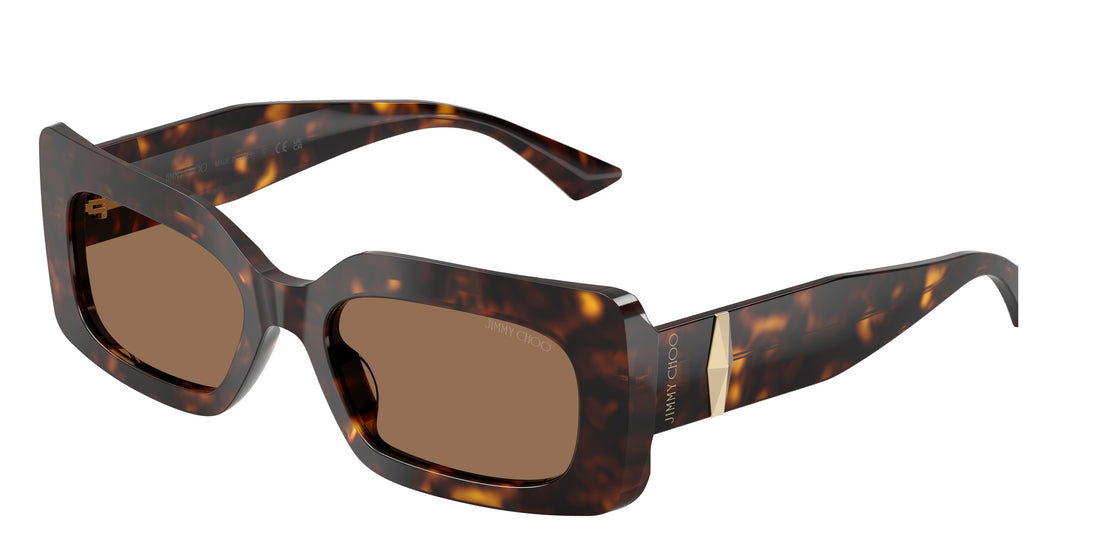 Sunglasses jimmy choo jc5067 500273 havana rectangular femenino size 53mm - Main view