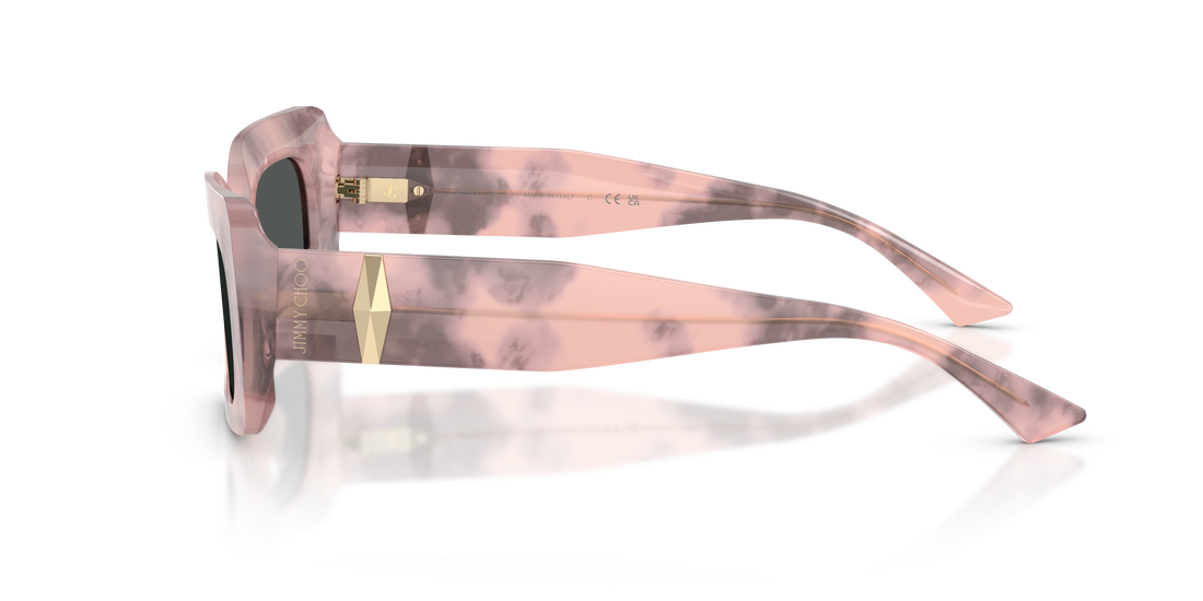 Sunglasses jimmy choo jc5067 509887 rosa rectangular femenino size 53mm - Detailed view