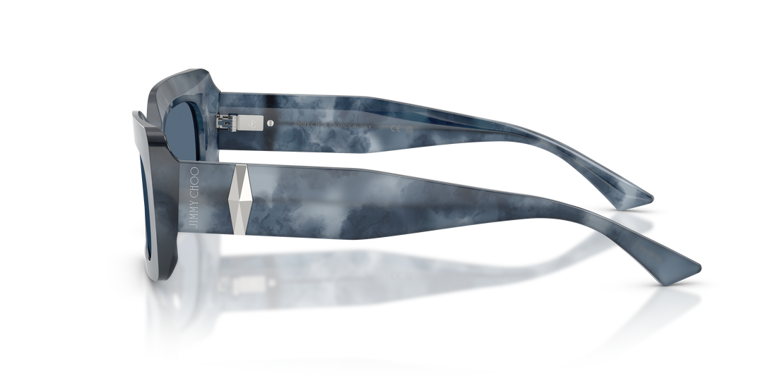 Occhiali da sole jimmy choo jc5067 510980 azul rectangular femenino taglia 53mm - Vista dettagliata