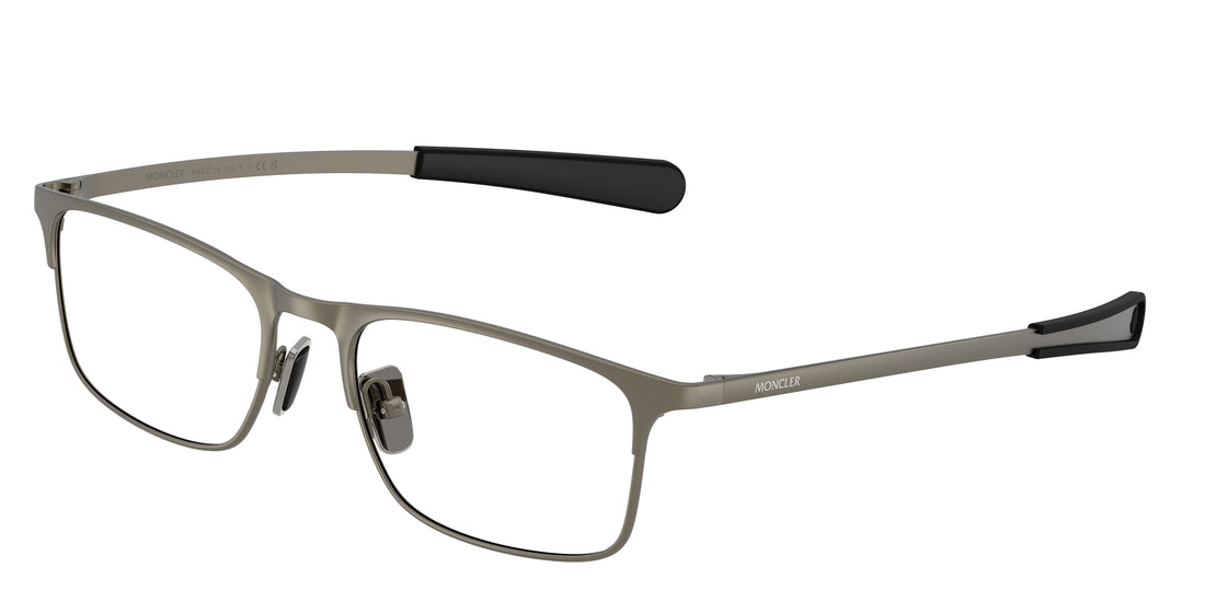 Occhiali da vista moncler me1014 1002 gris rectangular unisex taglia 55mm - Vista principale