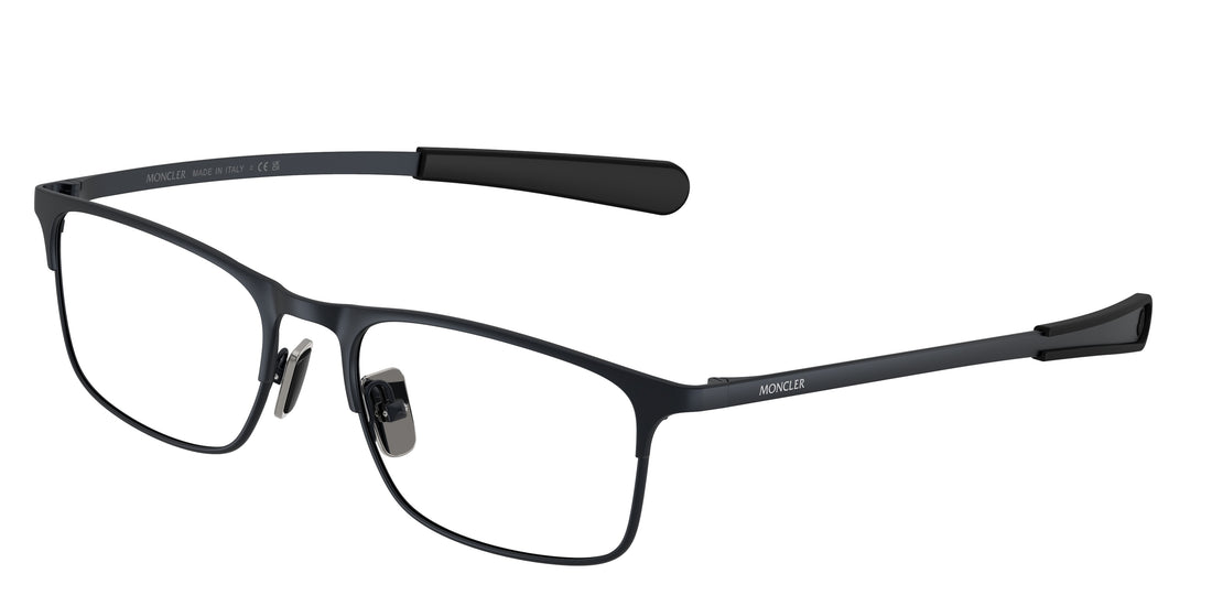 Occhiali da vista moncler me1014 1017 azul rectangular unisex taglia 55mm - Vista principale