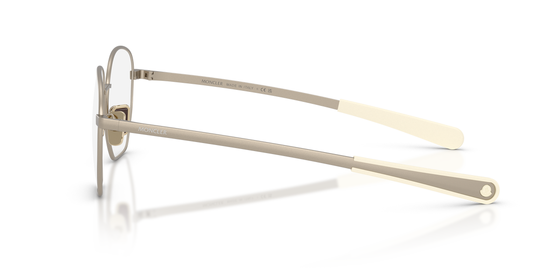 Occhiali da vista moncler me1015 1003 cobre oval unisex taglia 53mm - Vista dettagliata