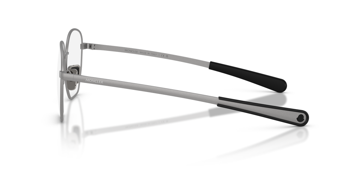 Occhiali da vista moncler me1015 1016 gris oval unisex taglia 51mm - Vista dettagliata