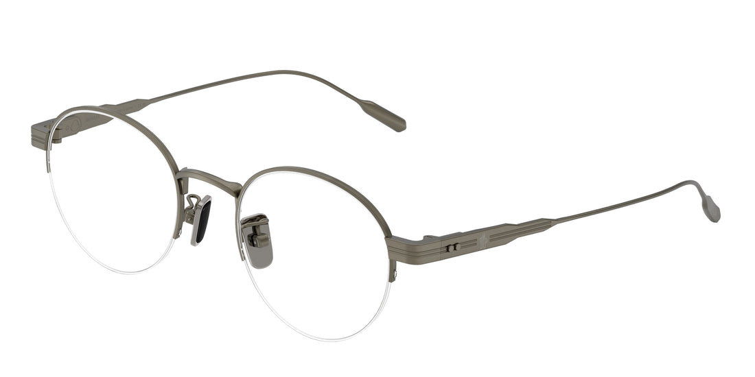 Occhiali da vista moncler me1016td 1002 gris oval unisex taglia 49mm - Vista principale