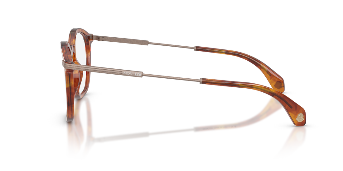 Prescription glasses moncler me2017 3004 carey irregular unisex size 48mm - Detailed view