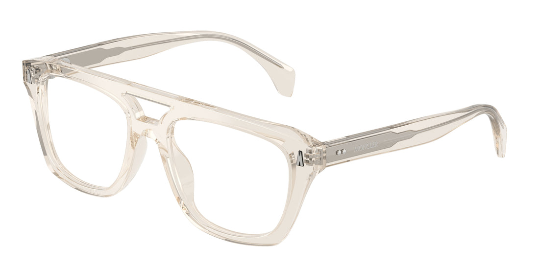 Occhiali da vista moncler me2018u 3003 marrón rectangular unisex taglia 53mm - Vista principale