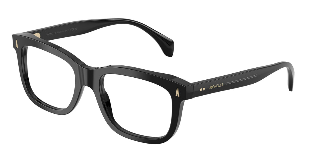 Occhiali da vista moncler me2019 3001 negro rectangular unisex taglia 54mm - Vista principale