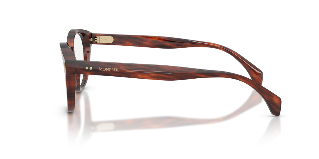 Occhiali da vista moncler me2020 3034 carey round unisex taglia 50mm - Vista dettagliata