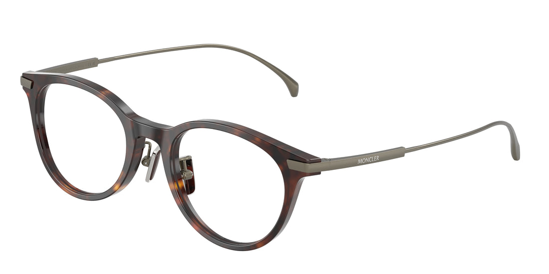 Prescription glasses moncler me2022d 3002 carey oval unisex size 50mm - Main view