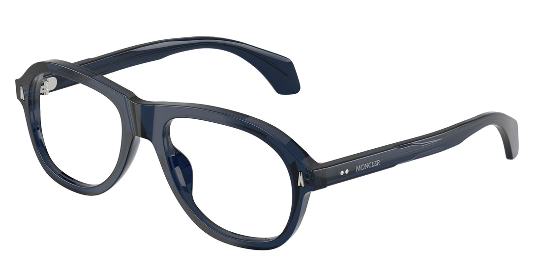 Occhiali da vista moncler me2025u 3020 azul pillow unisex taglia 53mm - Vista principale