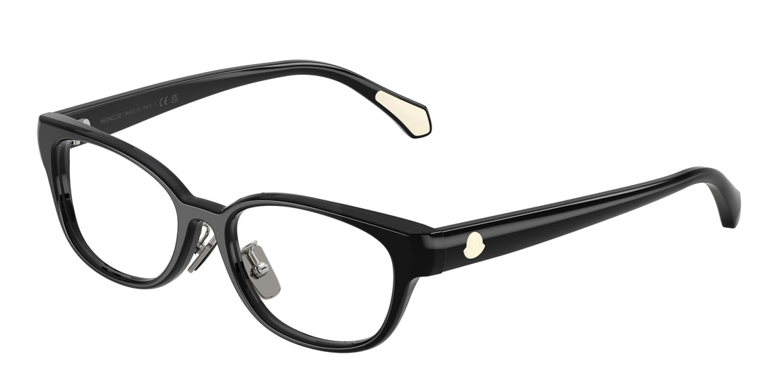 Occhiali da vista moncler me2029d 3001 negro oval unisex taglia 50mm - Vista principale