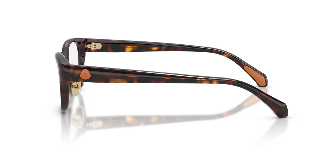 Brillen moncler me2029d 3002 havana oval unisex größe 50mm - Detailansicht