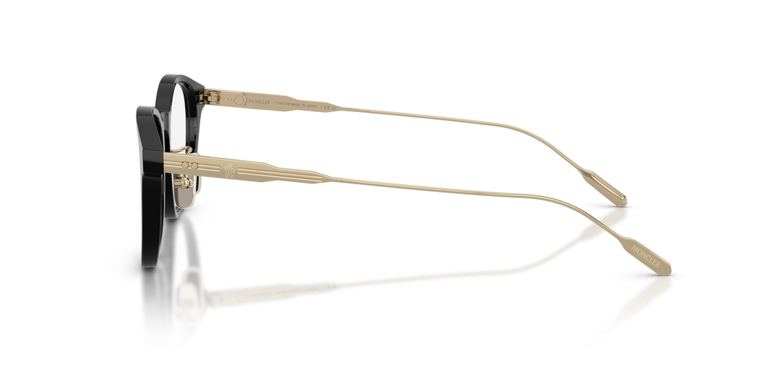 Brillen moncler me2030d 3001 negro pantos unisex größe 49mm - Detailansicht