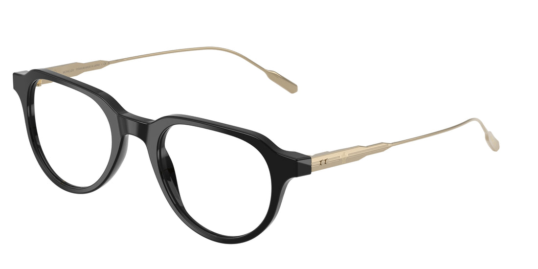 Occhiali da vista moncler me2031 3001 negro oval unisex taglia 50mm - Vista principale