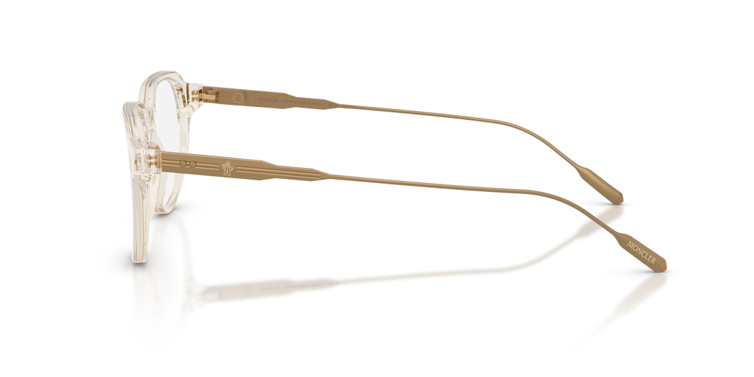 Brillen moncler me2031 3003 blanco oval unisex größe 50mm - Detailansicht
