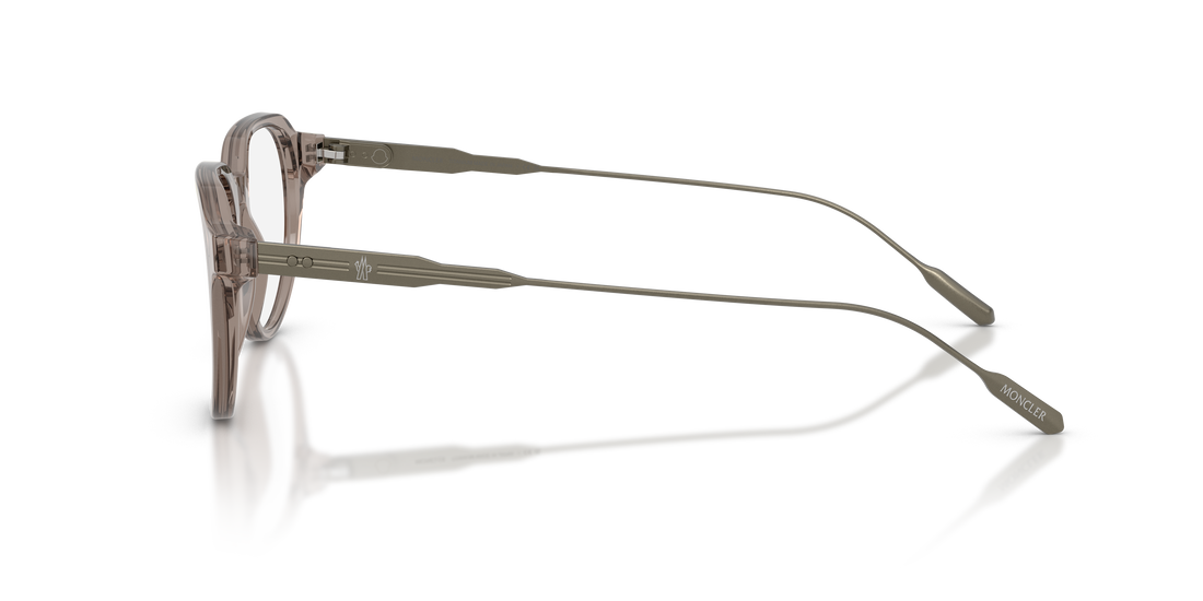 Occhiali da vista moncler me2031 3009 gris oval unisex taglia 50mm - Vista dettagliata