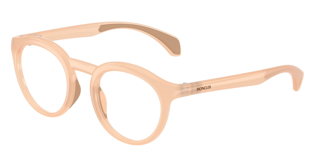 Occhiali da vista moncler me3006u 5043 rosa round unisex taglia 49mm - Vista principale