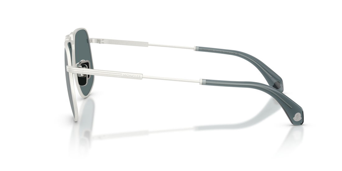 Lunettes de soleil moncler me4014 vitessa 10046g plateado pilot unisex taille 58mm - Vue détaillée