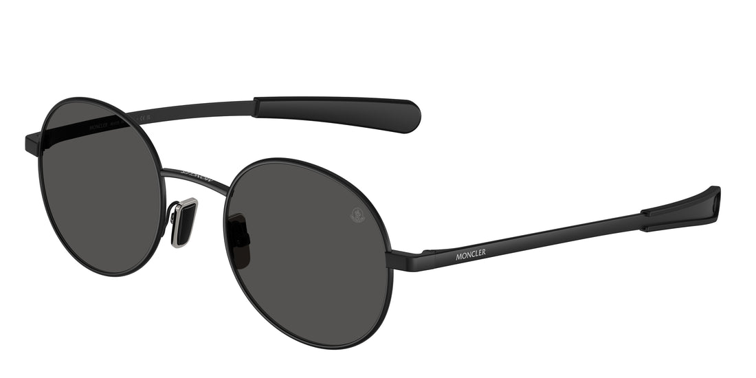 Sonnenbrillen moncler me4016 centro 100187 negro oval unisex größe 50mm - Hauptansicht