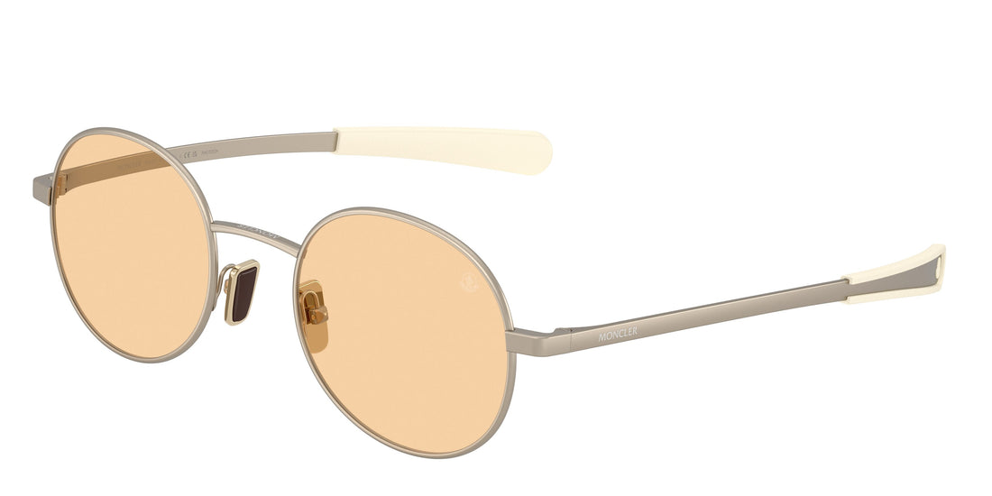 Óculos de sol moncler me4016 centro 1003m2 cobre oval unisex tamanho 50mm - Vista principal