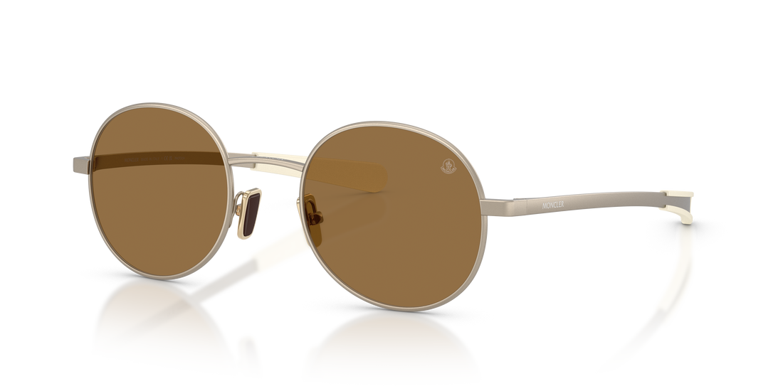 Sonnenbrillen moncler me4016 centro 1003m2 cobre oval unisex größe 50mm - Detailansicht