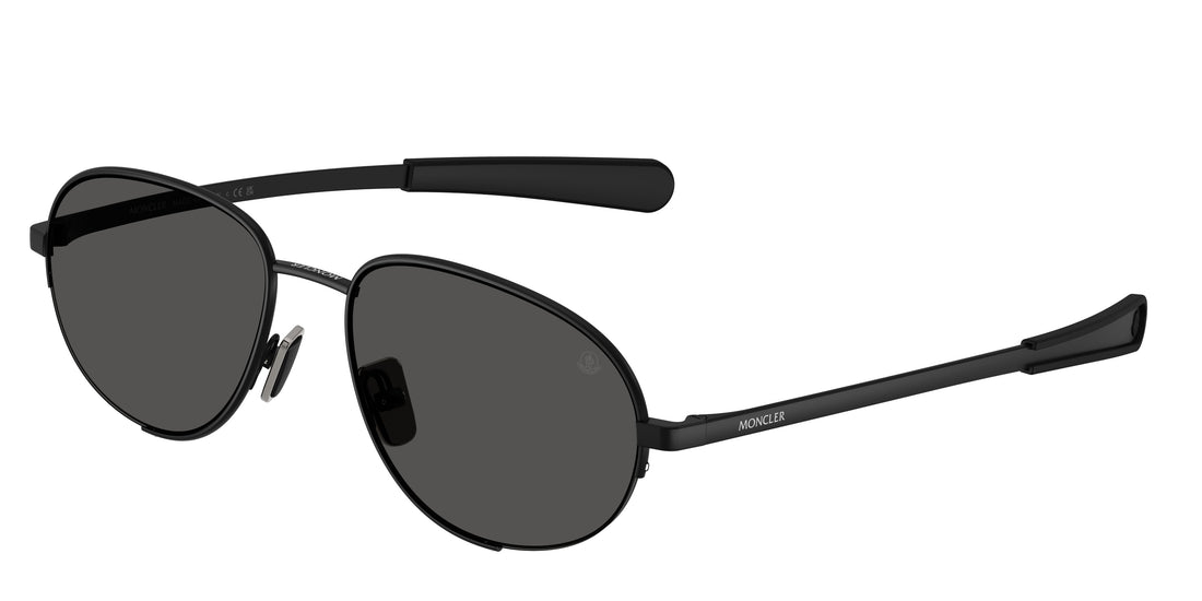 Óculos de sol moncler me4018 circuit 100187 negro oval unisex tamanho 56mm - Vista principal