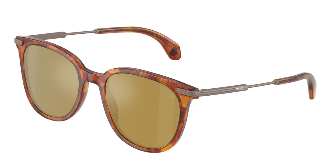 Gafas de sol moncler me6013 korra 300475 carey oval unisex talla 53mm - Vista principal