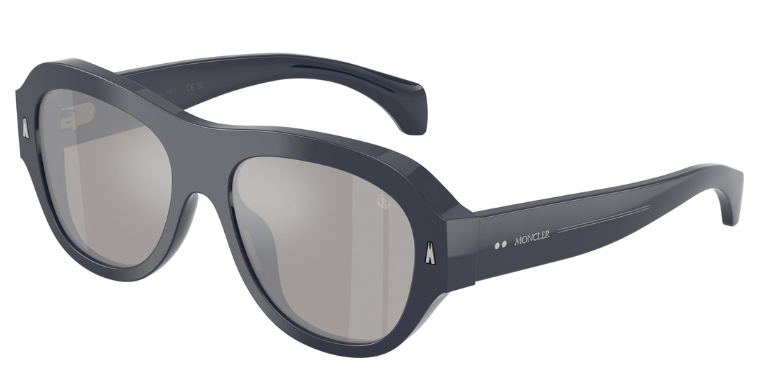 Gafas de sol moncler me6015u elevane 30206g azul irregular unisex talla 56mm - Vista principal