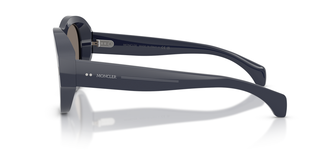 Gafas de sol moncler me6015u elevane 30206g azul irregular unisex talla 56mm - Vista de detalle
