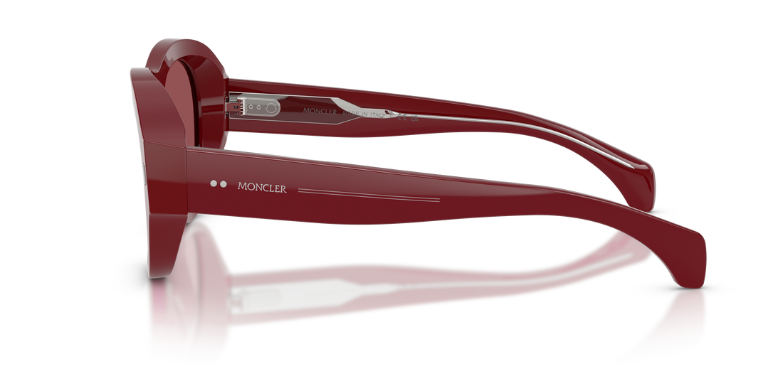 Gafas de sol moncler me6015u elevane 302654 rosa irregular unisex talla 56mm - Vista de detalle