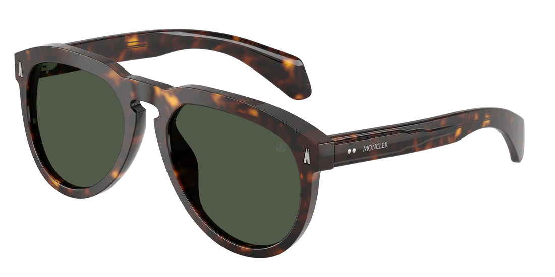 Óculos de sol moncler me6020u isopleth 30029a havana pilot unisex tamanho 56mm - Vista principal