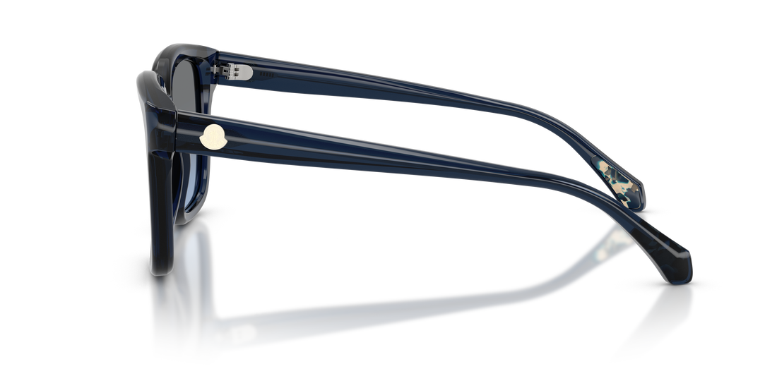 Lunettes de soleil moncler me6026 clasico 30478f azul pillow unisex taille 54mm - Vue détaillée