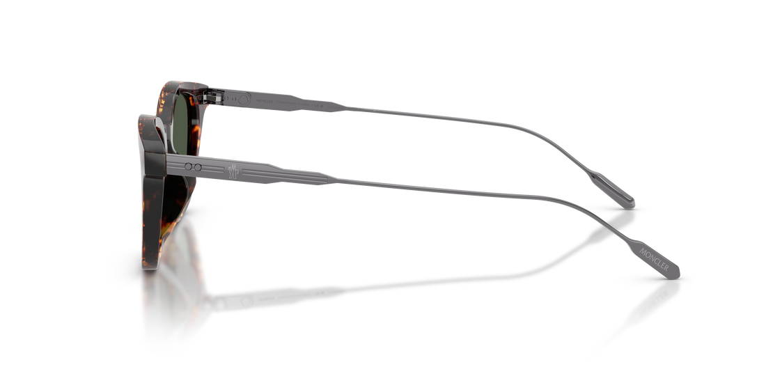 Lunettes de soleil moncler me6027d lentis 30389a marron pantos unisex taille 50mm - Vue détaillée