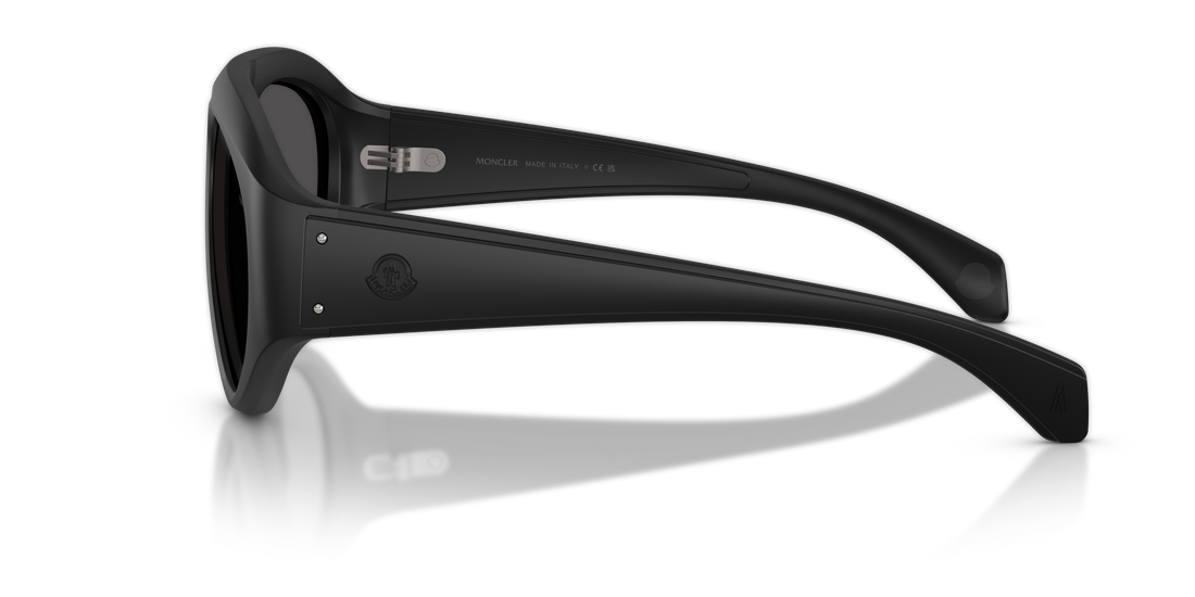 Lunettes de soleil moncler me8014u zyra 500687 negro pilot unisex taille 58mm - Vue détaillée